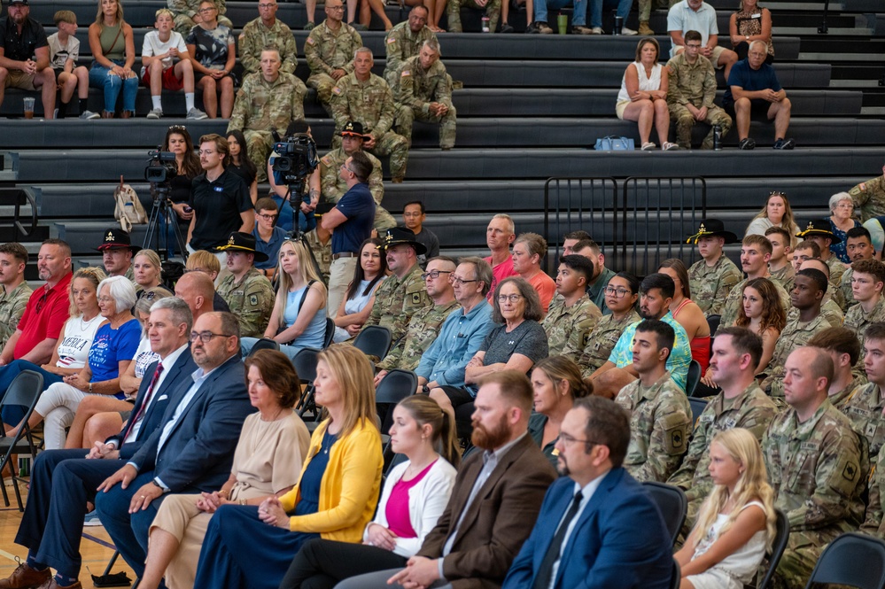 Nebraska National Guard Soldiers return home after Washington mission