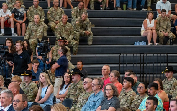 Nebraska National Guard Soldiers return home after Washington mission
