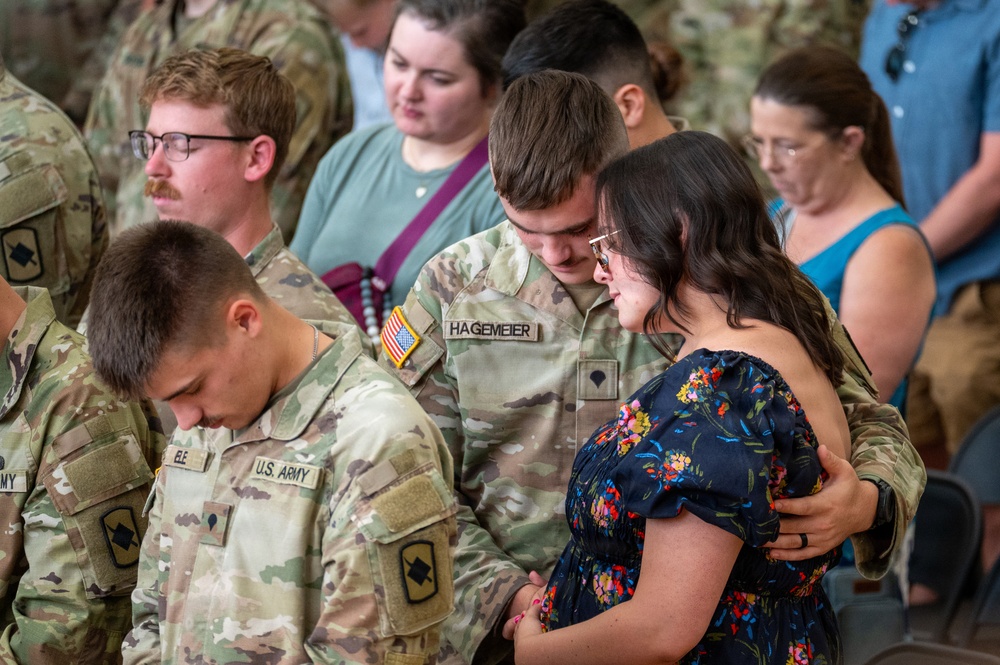 Nebraska National Guard Soldiers return home after Washington mission