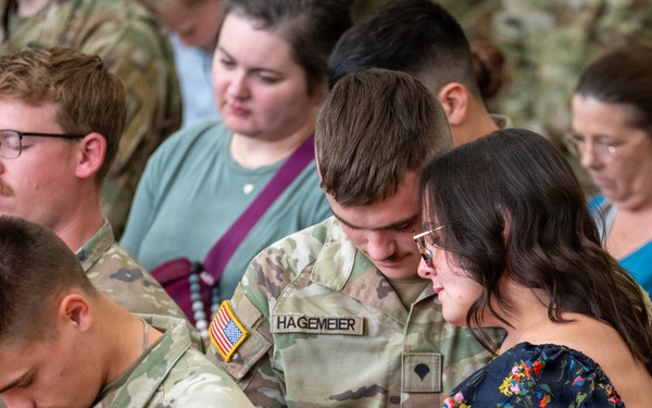 Nebraska National Guard Soldiers return home after Washington mission