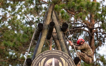 National Best Warrior 2026 competitors challenge themselves through obstacle course