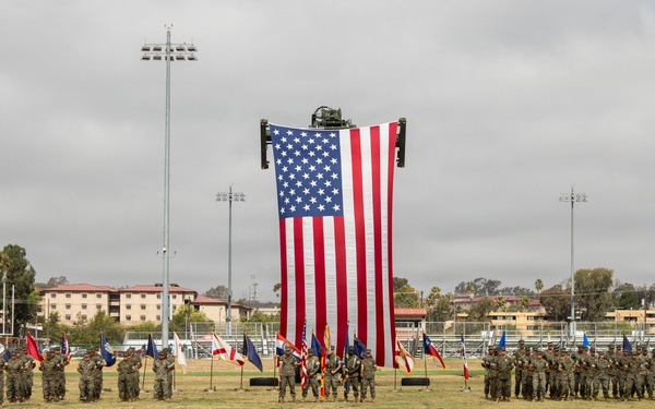 1st Medical Battalion Conducts Change of Command Ceremony