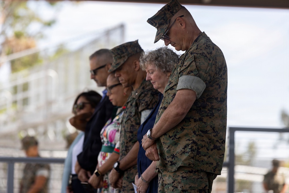 1st Medical Battalion Conducts Change of Command Ceremony