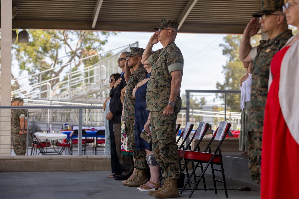 1st Medical Battalion Conducts Change of Command Ceremony