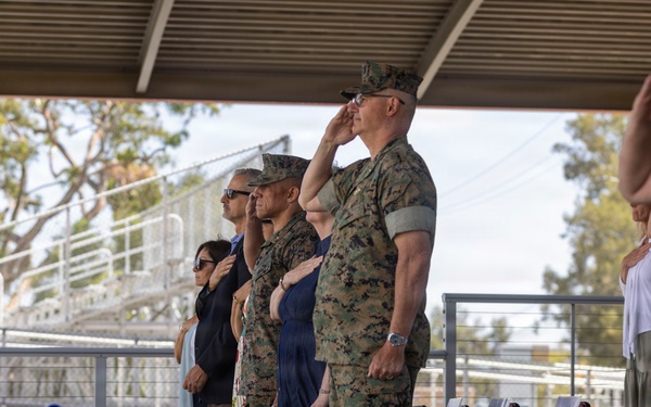1st Medical Battalion Conducts Change of Command Ceremony