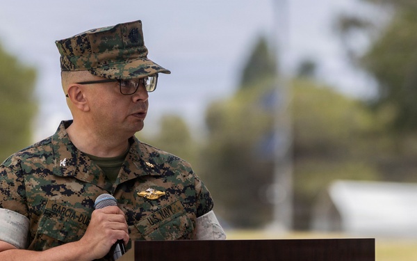 1st Medical Battalion Conducts Change of Command Ceremony