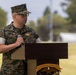 1st Medical Battalion Conducts Change of Command Ceremony