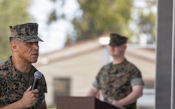 1st Medical Battalion Conducts Change of Command Ceremony