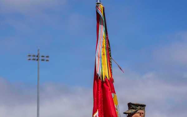 1st Medical Battalion Conducts Change of Command Ceremony