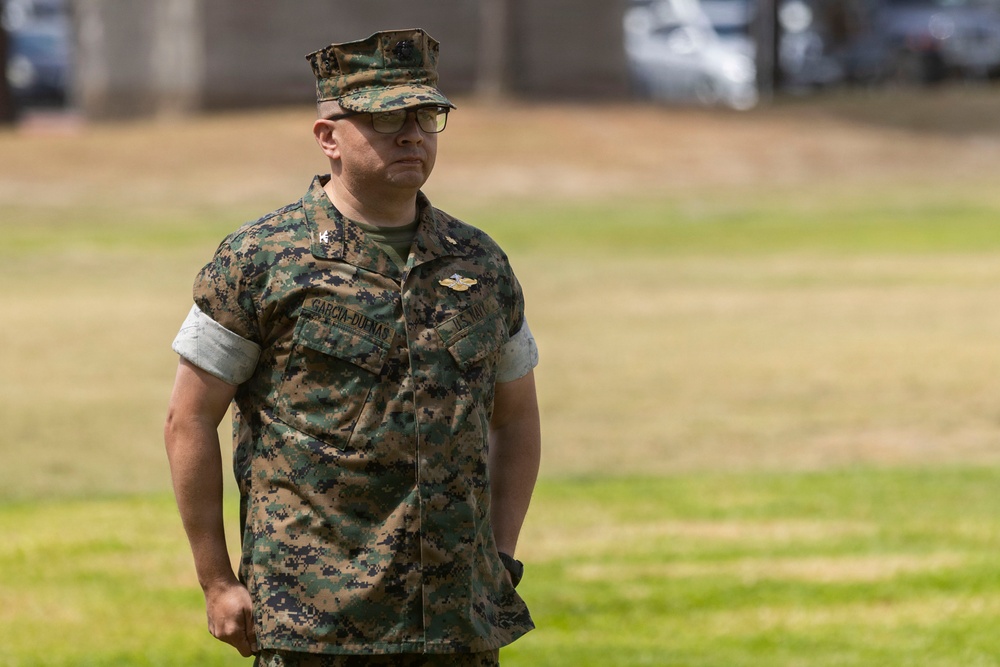 1st Medical Battalion Conducts Change of Command Ceremony