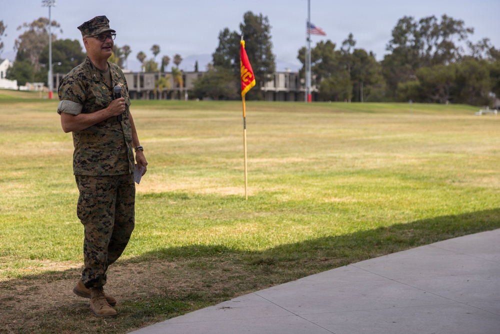 1st Medical Battalion Conducts Change of Command Ceremony