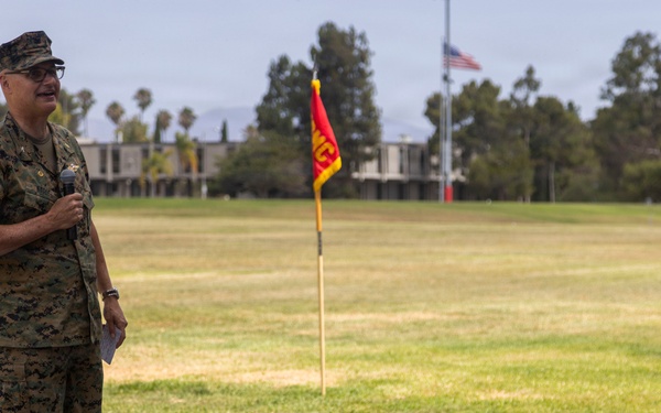 1st Medical Battalion Conducts Change of Command Ceremony