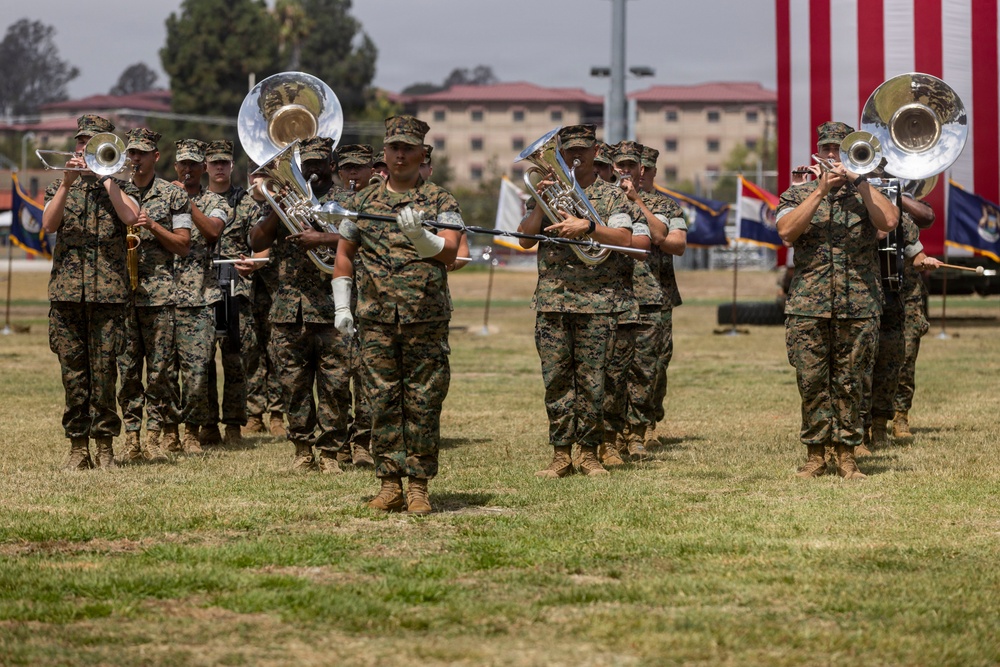1st Medical Battalion Conducts Change of Command Ceremony