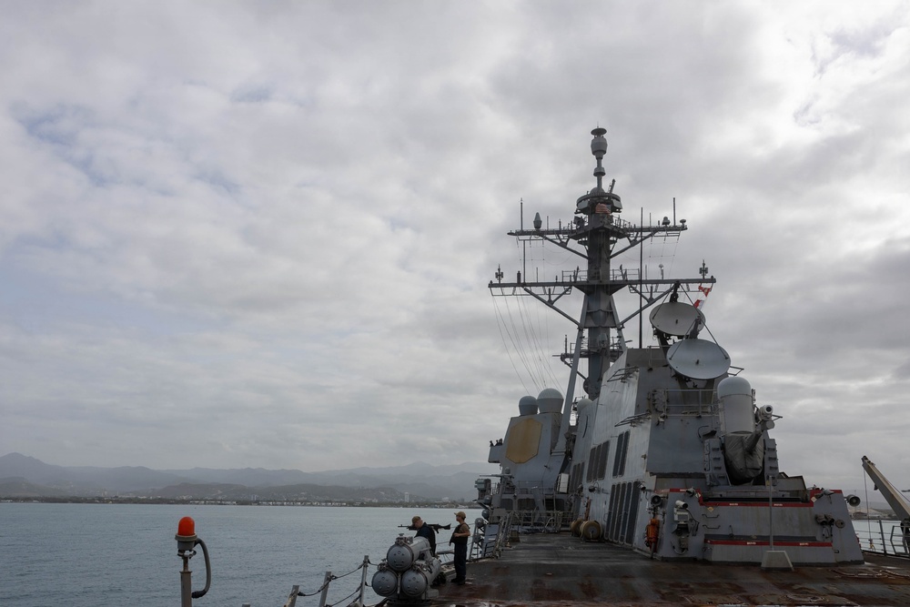USS Gridley makes port call in Ponce, Puerto Rico