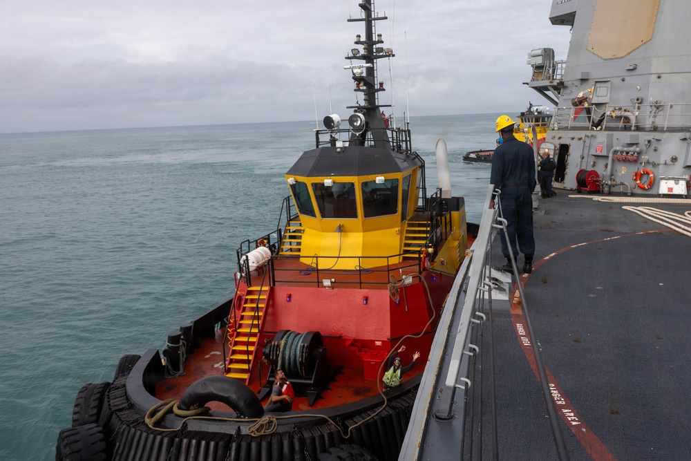 USS Gridley makes port call in Ponce, Puerto Rico