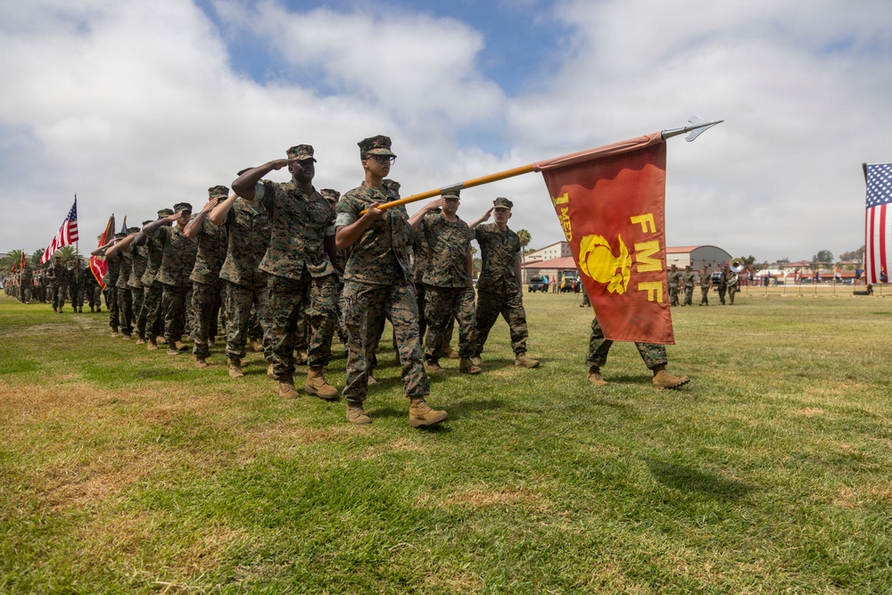 1st Medical Battalion Conducts Change of Command Ceremony