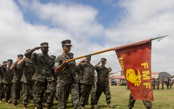 1st Medical Battalion Conducts Change of Command Ceremony