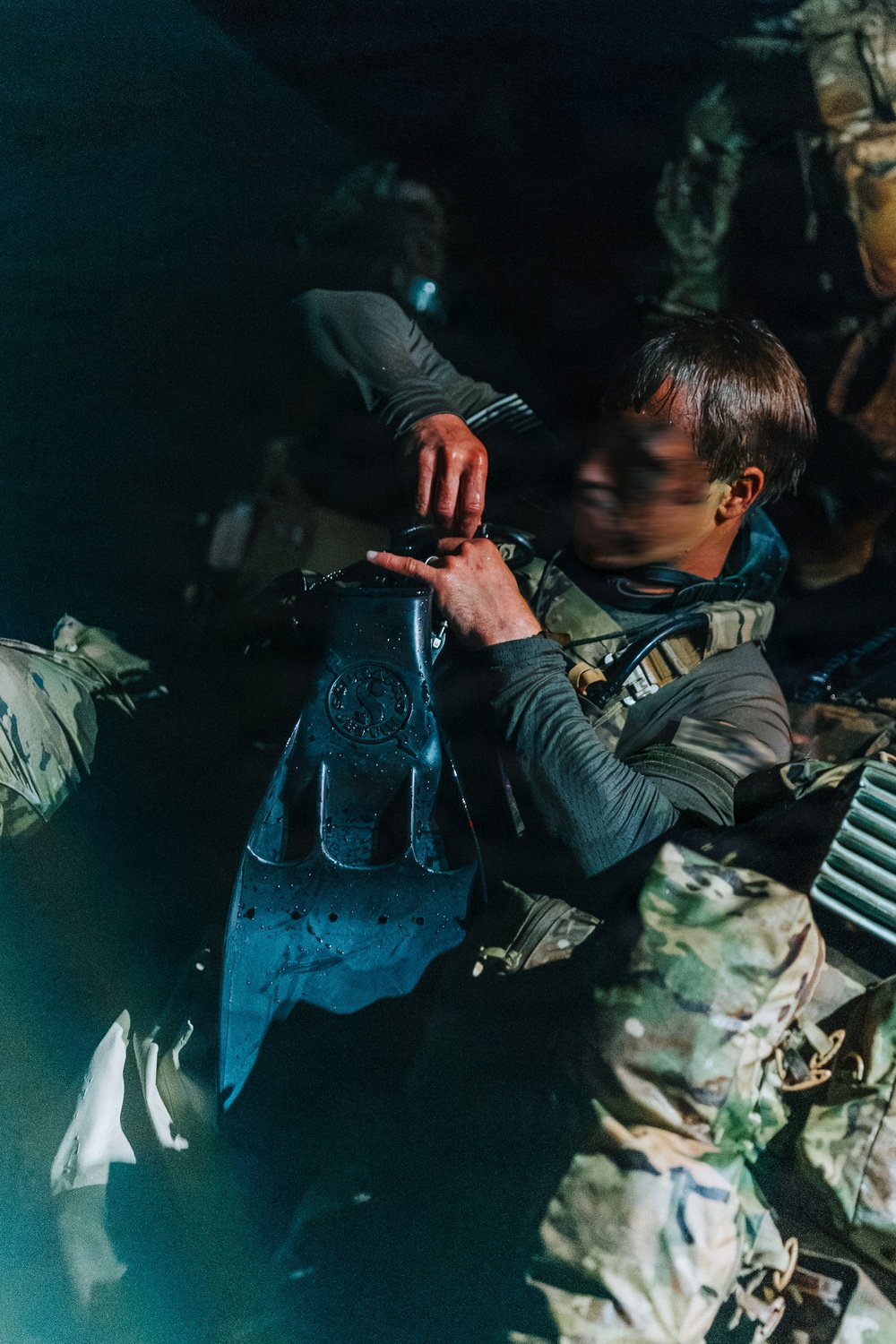 1st Special Forces Group (Airborne) Green Berets conduct Maritime Operation along Puget Sound