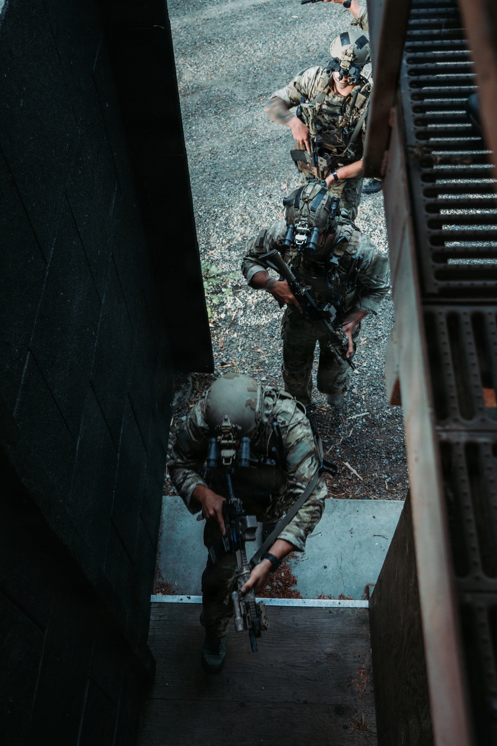 1st Special Forces Group (Airborne) Green Berets conduct Maritime Operation along Puget Sound