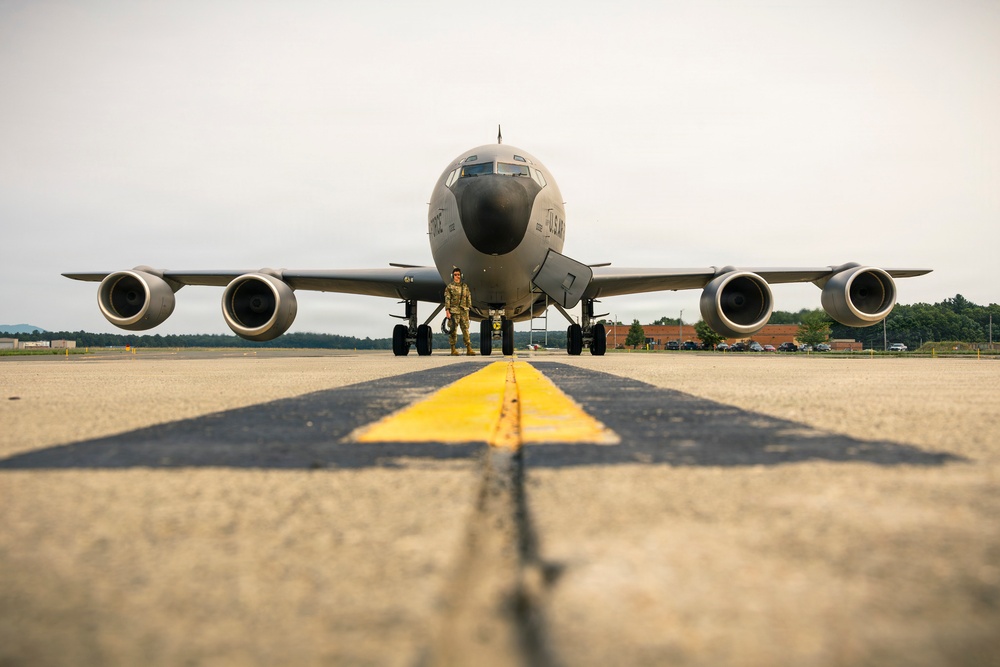104th Fighter Wing Celebrates Flight Surgeon's Fifteen Years of Service with Fini Flight