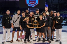 Marines Present Awards During Greco-Roman Finals