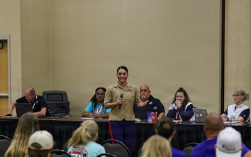 Marines Participate in Women’s Age Group Wrestling Council