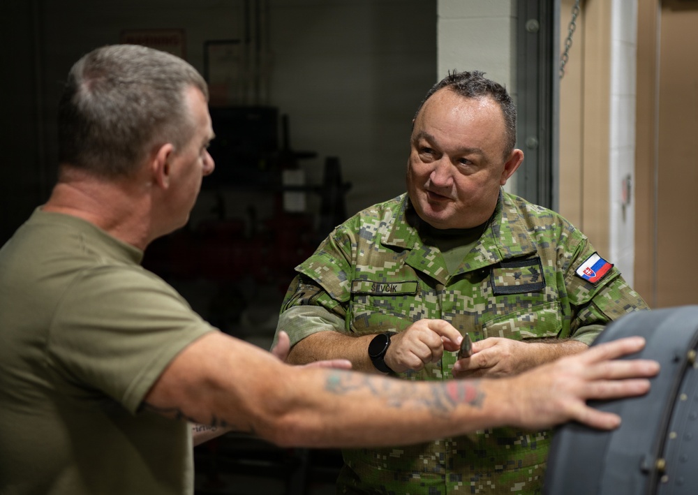 Slovak state partner visits to talk logistics readiness