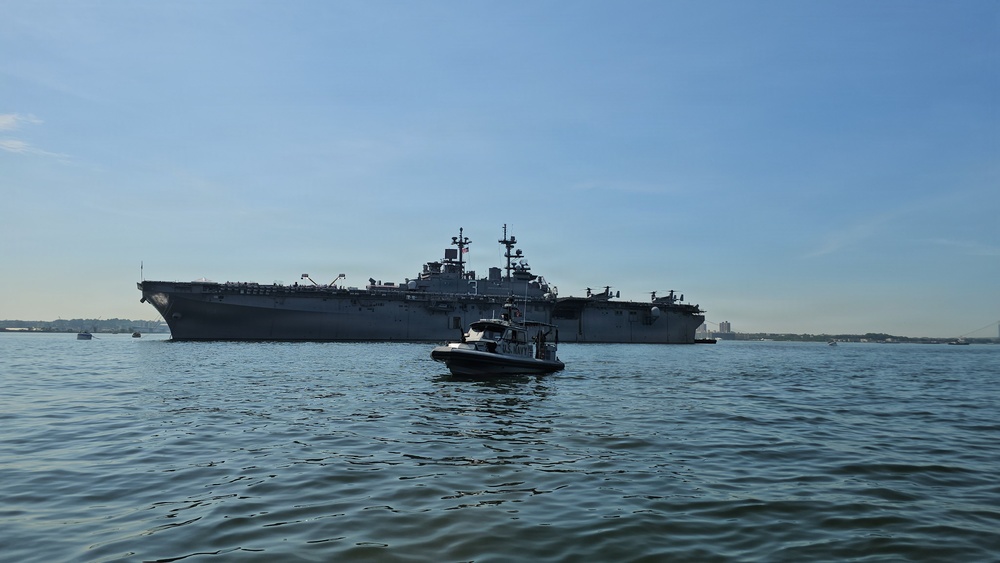 MSRON-4 Provides Waterside Security During International Naval Review 250