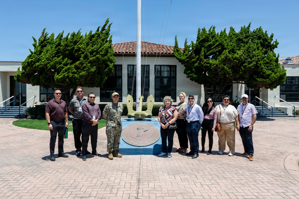 Caltrans Employees Visit NBSD, U.S. Navy Warship