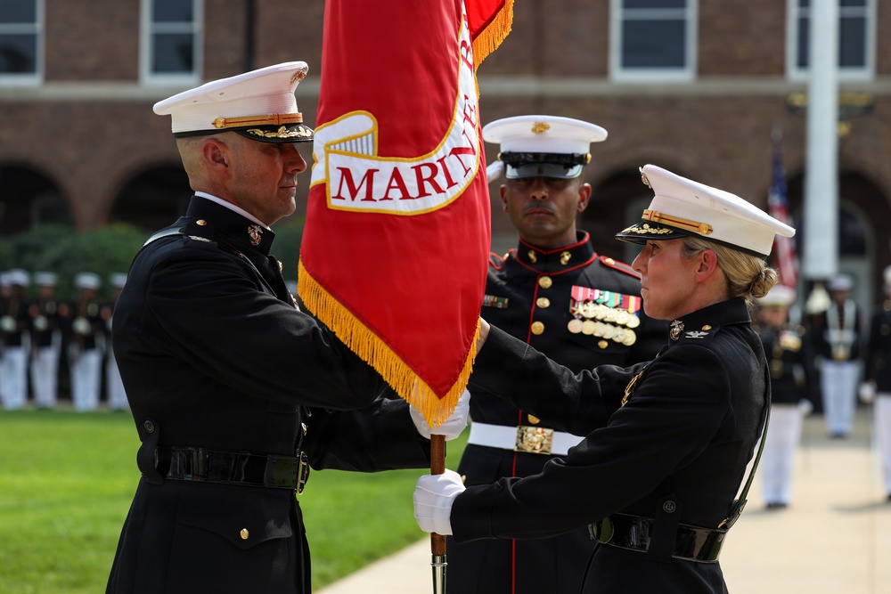 Marine Barracks Washington Change of Command