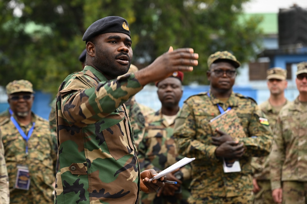 Multinational service members tour religious sites during the West Africa Religious Affairs Symposium (WARAS) in Ghana