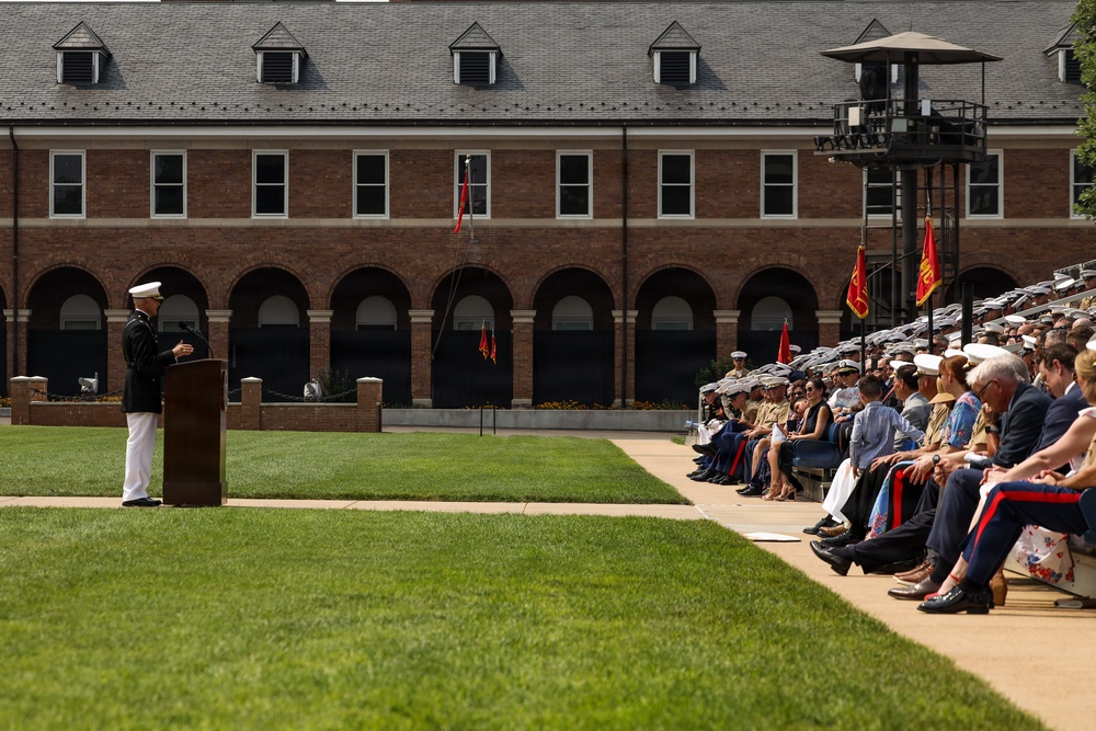 Marine Barracks Washington Change of Command