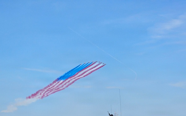 MSRON-4 Provides Waterside Security During International Naval Review 250 Aerial Demonstration