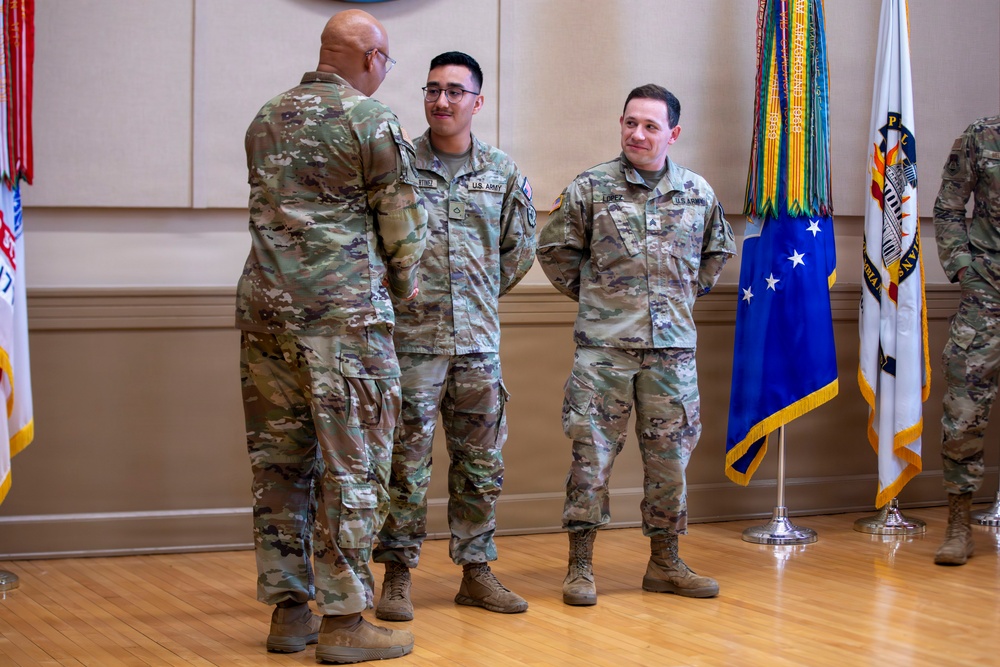 Soldiers assigned to Joint Task Force–District of Columbia Recognized for Demonstrating Outstanding Performance