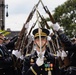 U.S. Army Drill Team Performs at New York CIty Hall during Sail250