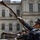 U.S. Army Drill Team Performs at New York CIty Hall during Sail250 U.S. Army Drill Team Performs at New York CIty Hall during Sail250