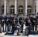 U.S. Army Drill Team Performs at New York CIty Hall during Sail250