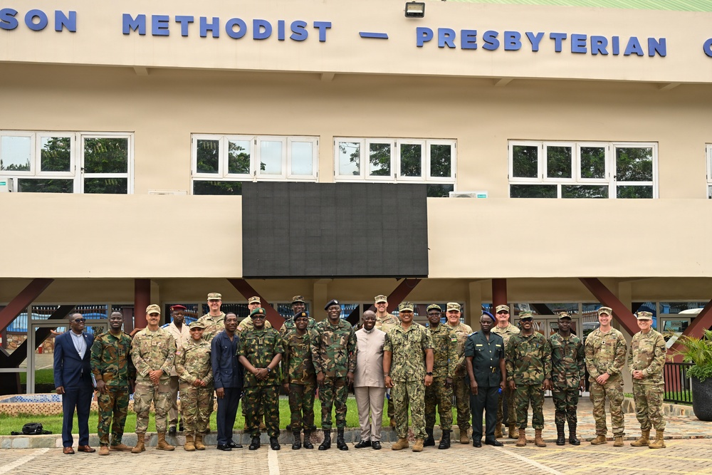 Multinational service members tour religious sites during the West Africa Religious Affairs Symposium (WARAS) in Ghana