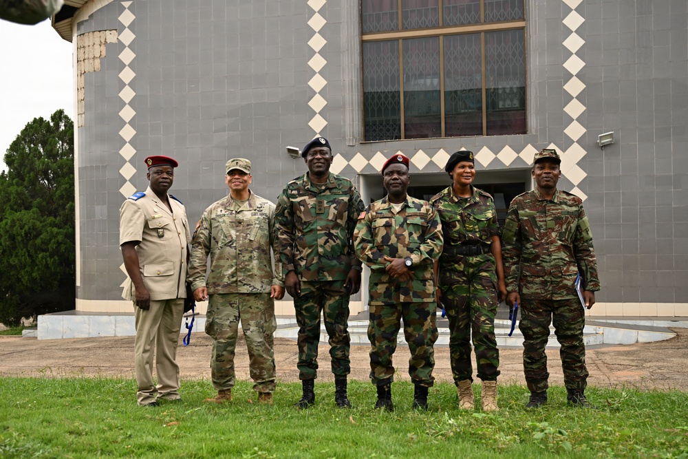 Multinational service members tour religious sites during the West Africa Religious Affairs Symposium (WARAS) in Ghana