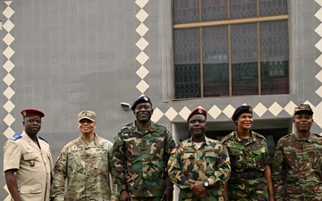 Multinational service members tour religious sites during the West Africa Religious Affairs Symposium (WARAS) in Ghana