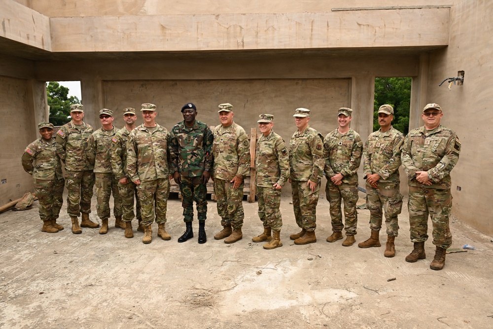 Multinational service members tour religious sites during the West Africa Religious Affairs Symposium (WARAS) in Ghana