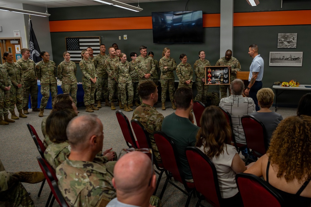 Master Sgt. Chad Jackson Retirement Ceremony
