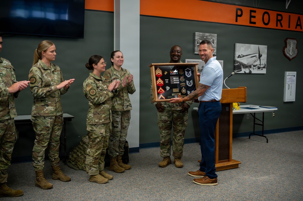Master Sgt. Chad Jackson Retirement Ceremony