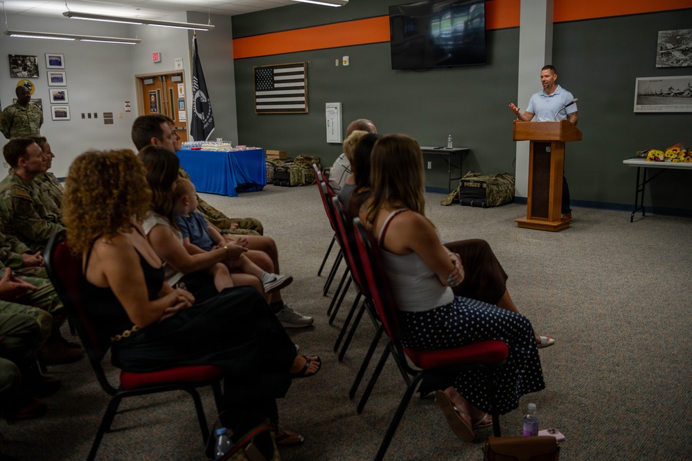 Master Sgt. Chad Jackson Retirement Ceremony