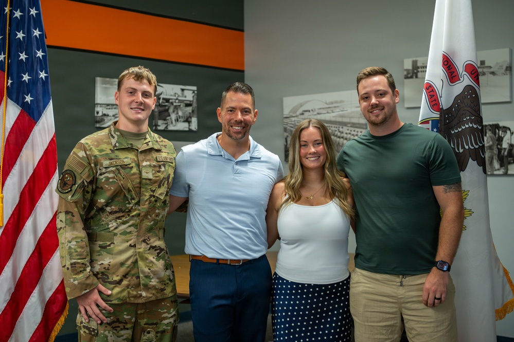 Master Sgt. Chad Jackson Retirement Ceremony