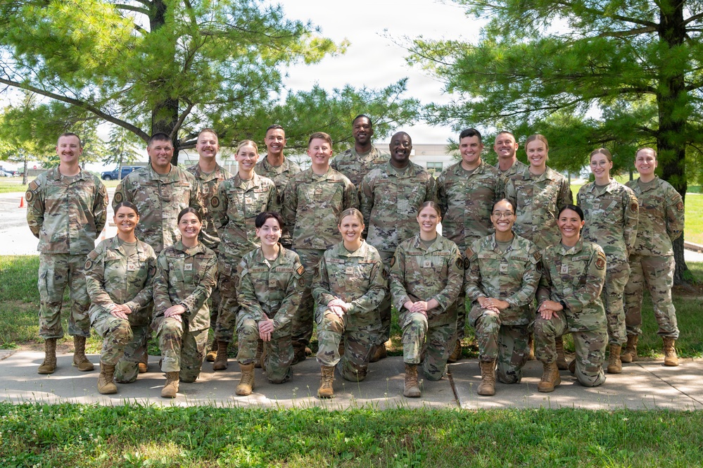 Illinois Air National Guard Recruiting Squadron Group Photo