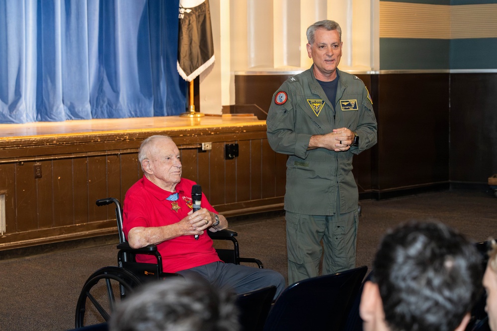 Medal of Honor Recipient Royce Williams Returns to Pensacola to Welcome Navy's Newest Student Naval Aviators