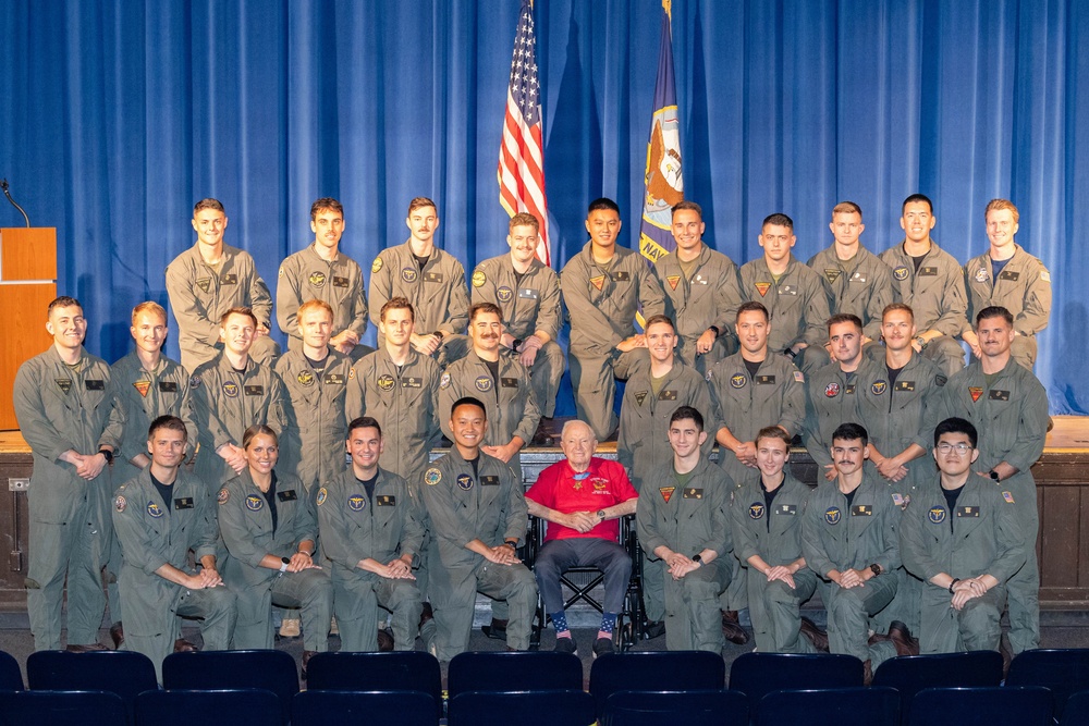 Medal of Honor Recipient Royce Williams Returns to Pensacola to Welcome Navy's Newest Student Naval Aviators