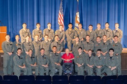 Medal of Honor Recipient Royce Williams Returns to Pensacola to Welcome Navy's Newest Student Naval Aviators