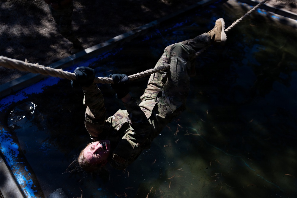 U.S. Air Force Academy BCT Class of 2030 Obstacle Course